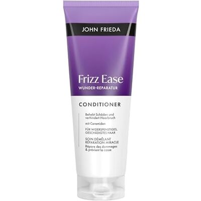 John Frieda Frizz Ease Wunder-Reparatur Conditioner – Inhalt: 250 ml – Haartyp: für widerspenstiges, geschädigtes Haar – Geeignet für farbbehandeltes Haar John Frieda Frizz Ease Wunder-Reparatur Conditioner – Inhalt: 250 ml – Haartyp: für widerspenstiges, geschädigtes Haar – Geeignet für farbbehandeltes Haar