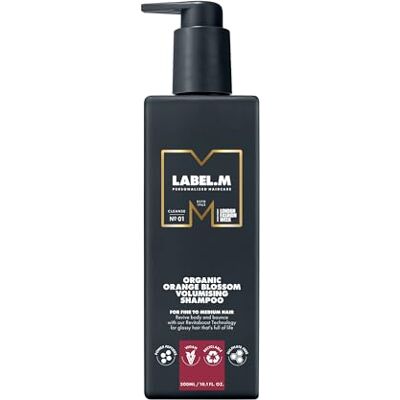 label.m Organic Orange Blossom Volumising Shampoo 300ml label.m Organic Orange Blossom Volumising Shampoo 300ml