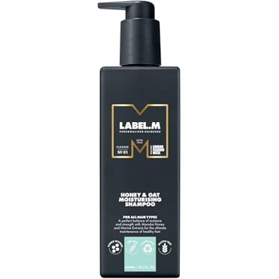label.m Honey & Oat Moisturizing Shampoo 300ml. label.m Honey & Oat Moisturizing Shampoo 300ml.