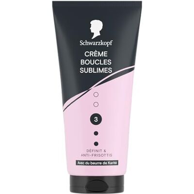 Schwarzkopf , Sublimes Locken Creme, definiert Locken, Anti-Frisottis, Formel mit Sheabutter, vegan und ohne Silikon, normale Fixierung, langer Halt, 150 ml Schwarzkopf , Sublimes Locken Creme, definiert Locken, Anti-Frisottis, Formel mit Sheabutter, vegan und ohne Silikon, normale Fixierung, langer Halt, 150 ml
