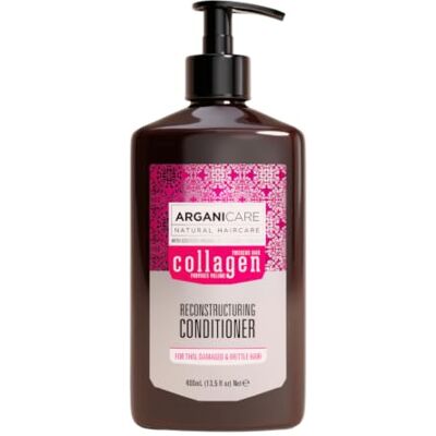 Arganicare Collagen Aufbau-Conditioner Pflege für feines, brüchiges & geschädigtes Haar Geschmeidigkeit & Glanz 400 ml Arganicare Collagen Aufbau-Conditioner Pflege für feines, brüchiges & geschädigtes Haar Geschmeidigkeit & Glanz 400 ml