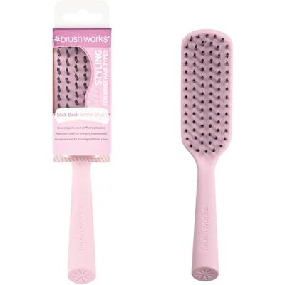 Brushworks Slick Back Bristle Hair Brush Brushworks Slick Back Bristle Hair Brush