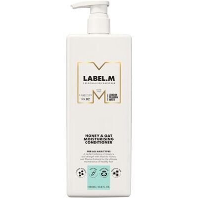 label.m Honey & Oat Moisturising Conditioner 1000ml label.m Honey & Oat Moisturising Conditioner 1000ml