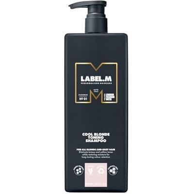 label.m Cool Blonde Toning Shampoo 1000ml label.m Cool Blonde Toning Shampoo 1000ml