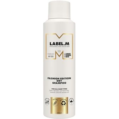 label.m Fashion Edition Dry Shampoo 200ml label.m Fashion Edition Dry Shampoo 200ml