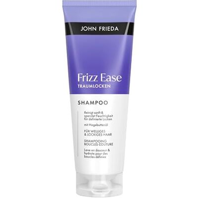 John Frieda Traumlocken Shampoo Inhalt: 250 ml Frizz Ease Für gewelltes & gelocktes Haar – Geeignet für farbbehandeltes Haar John Frieda Traumlocken Shampoo Inhalt: 250 ml Frizz Ease Für gewelltes & gelocktes Haar – Geeignet für farbbehandeltes Haar