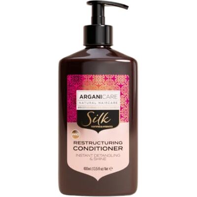 Arganicare Silk Revitalizing Shampoo – Instant Detangling and Shine Hair. 400ml Arganicare Silk Revitalizing Shampoo – Instant Detangling and Shine Hair. 400ml