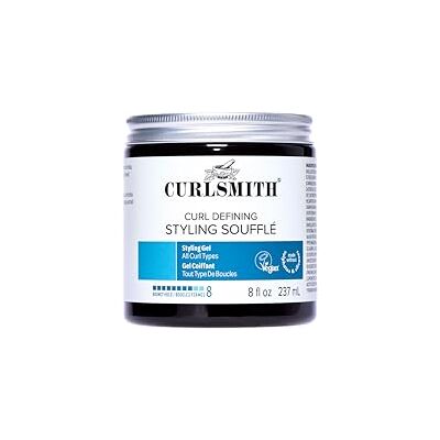 CURLSMITH Curl Defining Styling Soufflé Gel mit starkem Halt für Locken, Definition, Curl Custard zur Frizz-Kontrolle, Alle Lockentypen, Vegan, 237 ml CURLSMITH Curl Defining Styling Soufflé Gel mit starkem Halt für Locken, Definition, Curl Custard zur Frizz-Kontrolle, Alle Lockentypen, Vegan, 237 ml