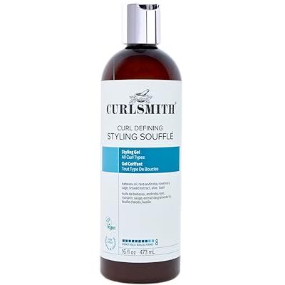 CURLSMITH Curl Defining Styling Soufflé Gel mit starkem Halt für Locken, Definition, Curl Custard zur Frizz-Kontrolle, Alle Lockentypen, Vegan, 473 ml CURLSMITH Curl Defining Styling Soufflé Gel mit starkem Halt für Locken, Definition, Curl Custard zur Frizz-Kontrolle, Alle Lockentypen, Vegan, 473 ml