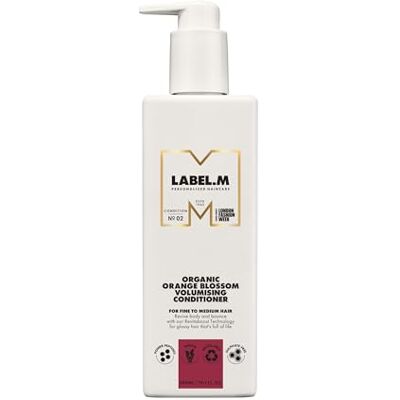 label.m Organic Orange Blossom Volumising Conditioner 300ml label.m Organic Orange Blossom Volumising Conditioner 300ml