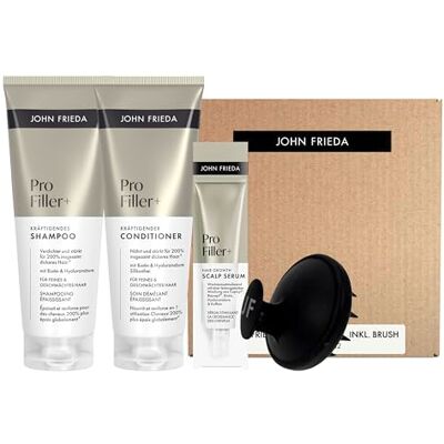 John Frieda PROfiller+ Vorteilsset Inhalt: Shampoo, 250ml, Conditioner, 250ml, Serum, 50ml Für feines, dünnes Haar John Frieda PROfiller+ Vorteilsset Inhalt: Shampoo, 250ml, Conditioner, 250ml, Serum, 50ml Für feines, dünnes Haar
