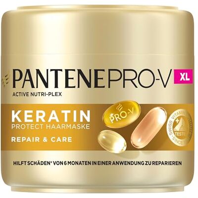 Pantene Pro-V Repair & Care Keratin Protect Haarmaske 500ml für Trockenes Haar Pantene Pro-V Repair & Care Keratin Protect Haarmaske 500ml für Trockenes Haar