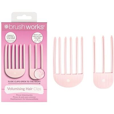 Brushworks Volumising Hair Clips 2 Pack Brushworks Volumising Hair Clips 2 Pack