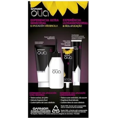 Garnier Olia Coloración Permanente Sin Amoniaco Para Un Olor Agradable Con Aceites Florales De Origen Natural Negro Zafiro 1.1 Garnier Olia Coloración Permanente Sin Amoniaco Para Un Olor Agradable Con Aceites Florales De Origen Natural Negro Zafiro 1.1