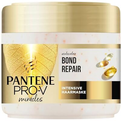 Pantene Pro-V Molecular Bond Repair Tiefenwirksame Haarpflege 300ml mit Biotin, Konzentrierte Pro-V Formel für Extrem Trockenes Haar, Sorgt für Sichtbar Gesünderes und Regeneriertes Haar Pantene Pro-V Molecular Bond Repair Tiefenwirksame Haarpflege 300ml mit Biotin, Konzentrierte Pro-V Formel für Extrem Trockenes Haar, Sorgt für Sichtbar Gesünderes und Regeneriertes Haar