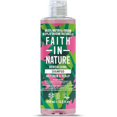 FAITH IN NATURE Natürliches Drachenfrucht-Shampoo, Revitalisierend für fettiges Haar & Kopfhaut, Vegan & Tierversuchsfrei, Ohne SLS, Silikone oder Parabene, 400 ml FAITH IN NATURE Natürliches Drachenfrucht-Shampoo, Revitalisierend für fettiges Haar & Kopfhaut, Vegan & Tierversuchsfrei, Ohne SLS, Silikone oder Parabene, 400 ml