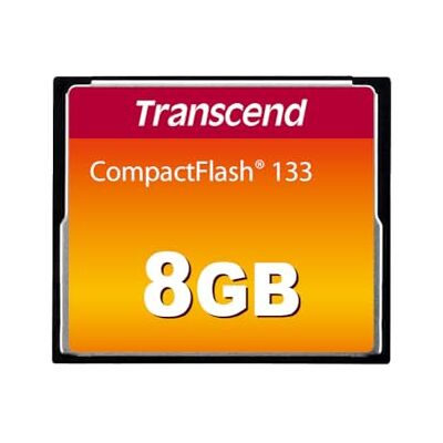 Transcend CFCard 8GB 133x, TS8GCF133 Transcend CFCard 8GB 133x, TS8GCF133
