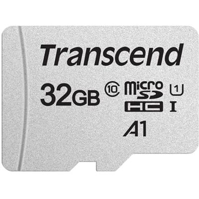 Transcend Highspeed 32GB micro SDXC/SDHC Speicherkarte (für Smartphones, etc. und Digitalkameras) / Class 10, UHS-I, A1 – TS32GUSD300S-A (mit Adapter) Transcend Highspeed 32GB micro SDXC/SDHC Speicherkarte (für Smartphones, etc. und Digitalkameras) / Class 10, UHS-I, A1 – TS32GUSD300S-A (mit Adapter)
