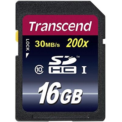 Transcend Extreme-Speed SDHC Class 10 Speicherkarte (bis 30MB/s Lesen) Transcend Extreme-Speed SDHC Class 10 Speicherkarte (bis 30MB/s Lesen)