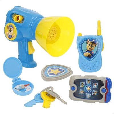 COLORBABY Paw Patrol Chase Megaphon Mission Walkie-Talkie-Pack, Platte, Uhr, Bedienfeld, Buntes Design, Stabiler Kunststoff, Rollenspiele, Spielzeug für Kinder + 2 Jahre (39130) COLORBABY Paw Patrol Chase Megaphon Mission Walkie-Talkie-Pack, Platte, Uhr, Bedienfeld, Buntes Design, Stabiler Kunststoff, Rollenspiele, Spielzeug für Kinder + 2 Jahre (39130)