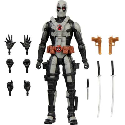 Marvel Legends Series Deadpool (Concept Art), X-Men Action-Figur zum Sammeln zum Studios Film Deadpool & Wolverine, Skala 15 cm Marvel Legends Series Deadpool (Concept Art), X-Men Action-Figur zum Sammeln zum Studios Film Deadpool & Wolverine, Skala 15 cm