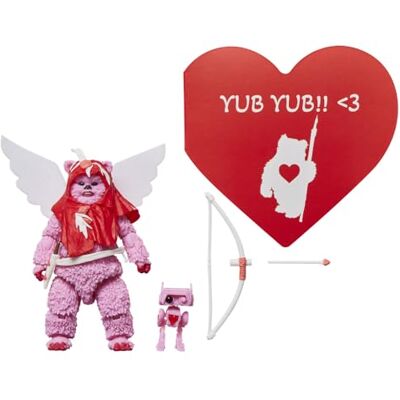 Star Wars The Black Series Ewok (Valentinstagsedition), Premium Action-Figur zum Sammeln (Skala 15 cm) Star Wars The Black Series Ewok (Valentinstagsedition), Premium Action-Figur zum Sammeln (Skala 15 cm)