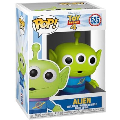 Funko POP Disney Pixar: Toy Story 4 Alien Offizielles Cartoon/Animation Merch Vinyl Sammelfigur als Regal Deko Geschenkidee zum Geburtstag für Fans und Sammler Funko POP Disney Pixar: Toy Story 4 Alien Offizielles Cartoon/Animation Merch Vinyl Sammelfigur als Regal Deko Geschenkidee zum Geburtstag für Fans und Sammler