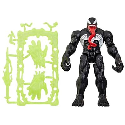 Marvel Spider-Man ActionVerse Venom Action-Figur (11,4 cm) & Accessoires, Superhelden-Spielzeug & Figuren für Kinder, ab 4 Jahren, Schwarz Marvel Spider-Man ActionVerse Venom Action-Figur (11,4 cm) & Accessoires, Superhelden-Spielzeug & Figuren für Kinder, ab 4 Jahren, Schwarz