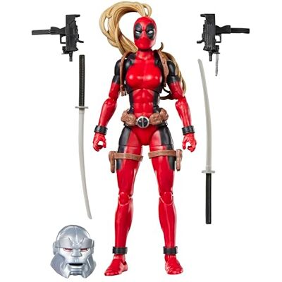 Marvel Legends Series Lady Deadpool, Comics Action-Figur zum Sammeln (Skala 15 cm) Marvel Legends Series Lady Deadpool, Comics Action-Figur zum Sammeln (Skala 15 cm)