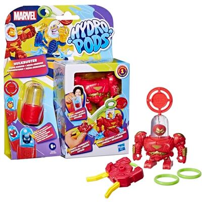 Hasbro Hydro Pods Marvel Hulkbuster Aquarüstung, Iron Man Mech-Anzug Battle-Spielzeug Hasbro Hydro Pods Marvel Hulkbuster Aquarüstung, Iron Man Mech-Anzug Battle-Spielzeug