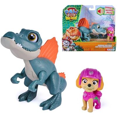 PAW PATROL : Der Dino Film, Roaring Pups, Skye & Spinosaurus Dino-Figur, der durch Bewegung mit realistischen Brüllgeräuschen reagiert, multisensorisches Spielzeug für Kinder ab 3 Jahren PAW PATROL : Der Dino Film, Roaring Pups, Skye & Spinosaurus Dino-Figur, der durch Bewegung mit realistischen Brüllgeräuschen reagiert, multisensorisches Spielzeug für Kinder ab 3 Jahren
