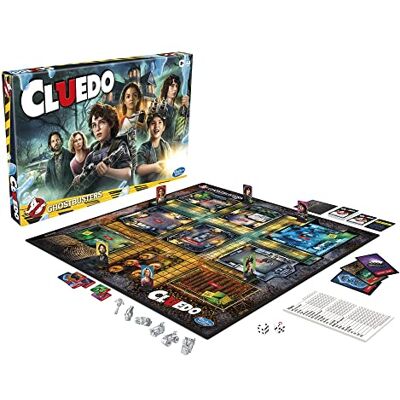 Hasbro Cluedo Ghostbusters Edition, Brettspiel, für Jungen und Mädchen ab 8 Jahren, vom Film inspiriert, für 2 bis 6 Spieler Hasbro Cluedo Ghostbusters Edition, Brettspiel, für Jungen und Mädchen ab 8 Jahren, vom Film inspiriert, für 2 bis 6 Spieler
