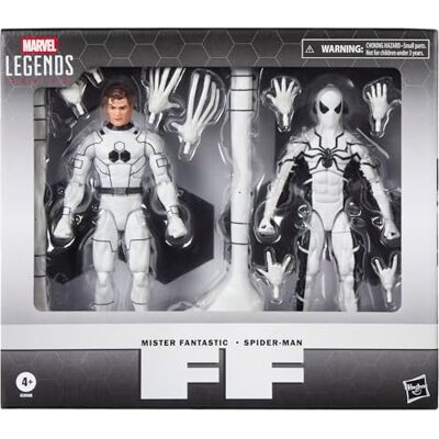 Marvel Legends Series Future Foundation Mister Fantastic & Spider-Man 2er-Pack, 2 von den Fantastic Four Comics inspirierte Action-Figuren zum Sammeln (Skala 15 cm) Marvel Legends Series Future Foundation Mister Fantastic & Spider-Man 2er-Pack, 2 von den Fantastic Four Comics inspirierte Action-Figuren zum Sammeln (Skala 15 cm)