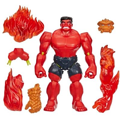 Hasbro MixMashers Marvel Red Hulk individualisierbare Avengers Deluxe Mix-and-Match Action-Figur & Accessoires, Superhelden-Spielzeug (12 cm) für Kinder ab 4 Jahren Hasbro MixMashers Marvel Red Hulk individualisierbare Avengers Deluxe Mix-and-Match Action-Figur & Accessoires, Superhelden-Spielzeug (12 cm) für Kinder ab 4 Jahren