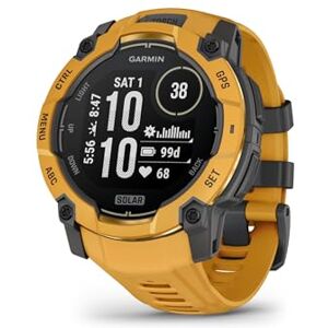 Garmin Instinct 3 50mm SOLAR – GPS-Multisport-Smartwatch, 1,1" Display, bis zu 40 Tage Akkulaufzeit, 80+ Sport-Apps, Navigationsfunktion, smarte Features, LED-Taschenlampe, wasserdicht Garmin Instinct 3 50mm SOLAR – GPS-Multisport-Smartwatch, 1,1" Display, bis zu 40 Tage Akkulaufzeit, 80+ Sport-Apps, Navigationsfunktion, smarte Features, LED-Taschenlampe, wasserdicht