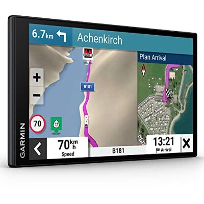Garmin Camper 795 EU – Navigationsgerät mit 7“ (17,8 cm) Display für Wohnmobile und Wohnwagen, vorinstallierten 3D-Karten für Europa und Südafrika, Verkehrsinfos in Echtzeit, Campingplatz-Datenbank Garmin Camper 795 EU – Navigationsgerät mit 7“ (17,8 cm) Display für Wohnmobile und Wohnwagen, vorinstallierten 3D-Karten für Europa und Südafrika, Verkehrsinfos in Echtzeit, Campingplatz-Datenbank