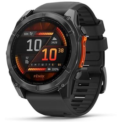 Amazon Renewed Garmin [Generalüberholt fēnix 8 51mm – GPS-Multisport-Smartwatch mit 1,4" AMOLED Touch-/Tastendisplay, Taschenlampe, Music Pay, Generalüberholt Amazon Renewed Garmin [Generalüberholt fēnix 8 51mm – GPS-Multisport-Smartwatch mit 1,4" AMOLED Touch-/Tastendisplay, Taschenlampe, Music Pay, Generalüberholt