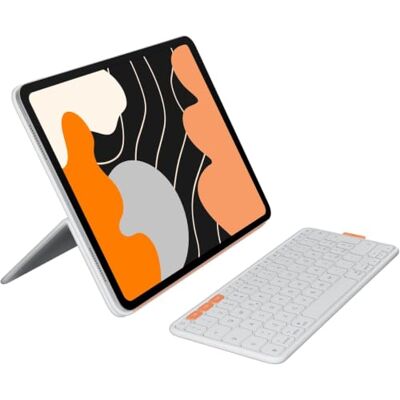 Logitech Flip Folio, Tastatur-Case für iPad Pro 13 Zoll (M4) und iPad Air 13 Zoll (M2 und M3) (2024, 2025) – Schutzcase mit verstaubarer Bluetooth-Tastatur, Multi-Device – Grafit QWERTY Logitech Flip Folio, Tastatur-Case für iPad Pro 13 Zoll (M4) und iPad Air 13 Zoll (M2 und M3) (2024, 2025) – Schutzcase mit verstaubarer Bluetooth-Tastatur, Multi-Device – Grafit QWERTY