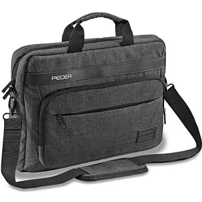 Pedea Laptoptasche URBAN-NICE Notebook Umhängetasche mit Tablet Fach, grau 17,3 Zoll Pedea Laptoptasche URBAN-NICE Notebook Umhängetasche mit Tablet Fach, grau 17,3 Zoll