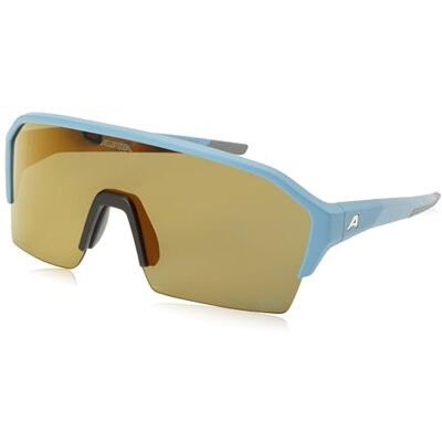 ALPINA RAM HR Q-LITE V Verspiegelte, Kontrastverstärkende & Beschlagfreie Sport- & Fahrradbrille Mit 100% UV-Schutz Für Erwachsene Blau (smoke-blue matt) ALPINA RAM HR Q-LITE V Verspiegelte, Kontrastverstärkende & Beschlagfreie Sport- & Fahrradbrille Mit 100% UV-Schutz Für Erwachsene Blau (smoke-blue matt)