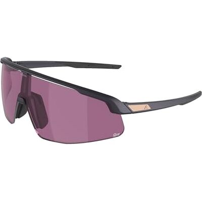 ALPINA TURBO PRO Q-LITE, Sportbrille für Erwachsene, gun matt, M-L ALPINA TURBO PRO Q-LITE, Sportbrille für Erwachsene, gun matt, M-L