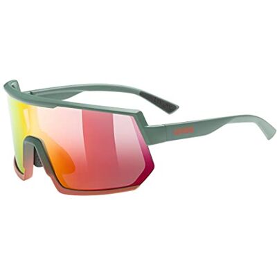 Uvex sportstyle 235 Sportbrille, moss grapefruit matt/red, one size Uvex sportstyle 235 Sportbrille, moss grapefruit matt/red, one size