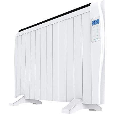 Cecotec Flachheizkörper mit Fernbedienung ReadyWarm 2500 Thermal. 1800 W, 12 Elemente aus Aluminium, LCD-Bildschirm, 3 Heizungsmodi, Timer, Slim Design, Überhitzungsschutz Overprotect System Cecotec Flachheizkörper mit Fernbedienung ReadyWarm 2500 Thermal. 1800 W, 12 Elemente aus Aluminium, LCD-Bildschirm, 3 Heizungsmodi, Timer, Slim Design, Überhitzungsschutz Overprotect System