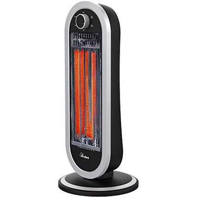 Ardes AR4B01 Oszillierender Kohleheizer TIZZO 900W, Kohleheizer mit geringem Verbrauch, elektrischer Heizer 2 Leistungsstufen, ideal zum Heizen von Badezimmern Ardes AR4B01 Oszillierender Kohleheizer TIZZO 900W, Kohleheizer mit geringem Verbrauch, elektrischer Heizer 2 Leistungsstufen, ideal zum Heizen von Badezimmern