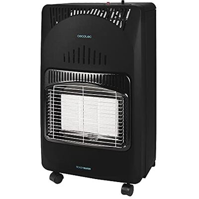 Cecotec Butangas-Heizofen Ready Warm 4000 Slim Fold. 4200W, faltbar, Keramik, 3 Modi, 10 kg Gasflaschen, Dreifaches Sicherheitssystem, 4 multidirektionale Räder, Abdeckung 30m² Cecotec Butangas-Heizofen Ready Warm 4000 Slim Fold. 4200W, faltbar, Keramik, 3 Modi, 10 kg Gasflaschen, Dreifaches Sicherheitssystem, 4 multidirektionale Räder, Abdeckung 30m²