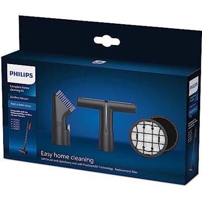 Philips Original Cordless Vacuum 7000 Serie Microfiber Pads, Saubere Böden 4 waschbare und wiederverwendbare Mikrofaser-Pads, für: XC7053, XC7055, XC7057, 4 Stück (XV1670/02) Philips Original Cordless Vacuum 7000 Serie Microfiber Pads, Saubere Böden 4 waschbare und wiederverwendbare Mikrofaser-Pads, für: XC7053, XC7055, XC7057, 4 Stück (XV1670/02)