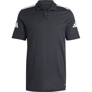 adidas Men's SQUADRA25 Cotton Polo, Black/White, XS adidas Men's SQUADRA25 Cotton Polo, Black/White, XS