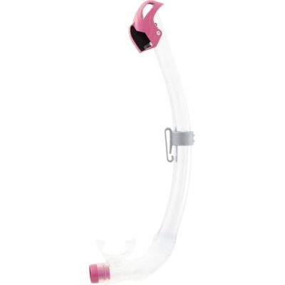 CRESSI Seal Dry Snorkel Clear/Pink Trockenschnorchel mit innovativem Geschlossenem Zellensystem, ideal für Apnoetauchen und Schnorcheln, Transparent/Rosa, Einheitsgröße Unisex CRESSI Seal Dry Snorkel Clear/Pink Trockenschnorchel mit innovativem Geschlossenem Zellensystem, ideal für Apnoetauchen und Schnorcheln, Transparent/Rosa, Einheitsgröße Unisex