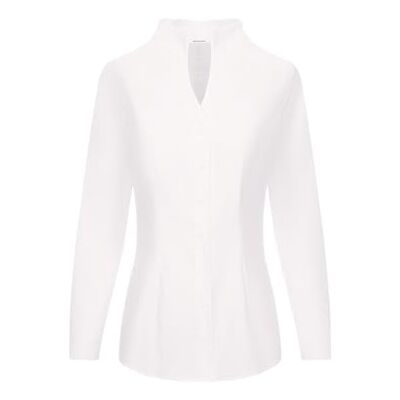 Seidensticker Damen Bluse Hemdbluse Kelchkragenbluse Klassisch Elegant Bügelleicht Slim Fit Kurzarm Uni 100% Baumwolle Seidensticker Damen Bluse Hemdbluse Kelchkragenbluse Klassisch Elegant Bügelleicht Slim Fit Kurzarm Uni 100% Baumwolle