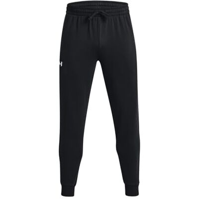 Under Armour Ua Mens Ua Rival Fleece Joggers Black / / White Xxl Under Armour Ua Mens Ua Rival Fleece Joggers Black / / White Xxl